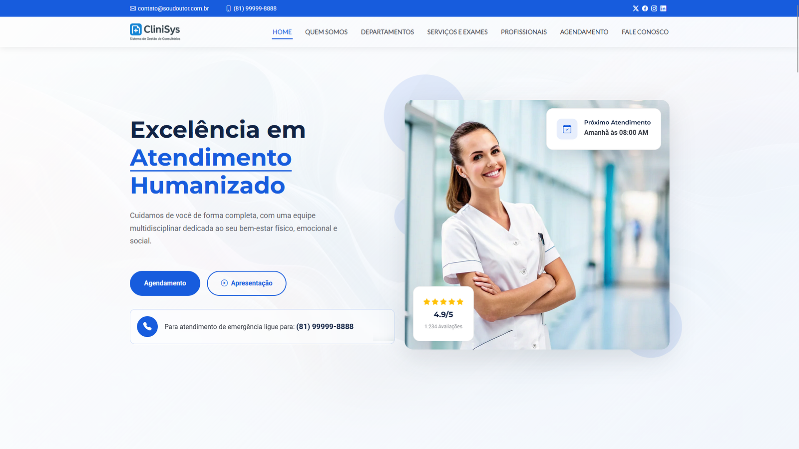 Gestão de Clínicas e Consultórios